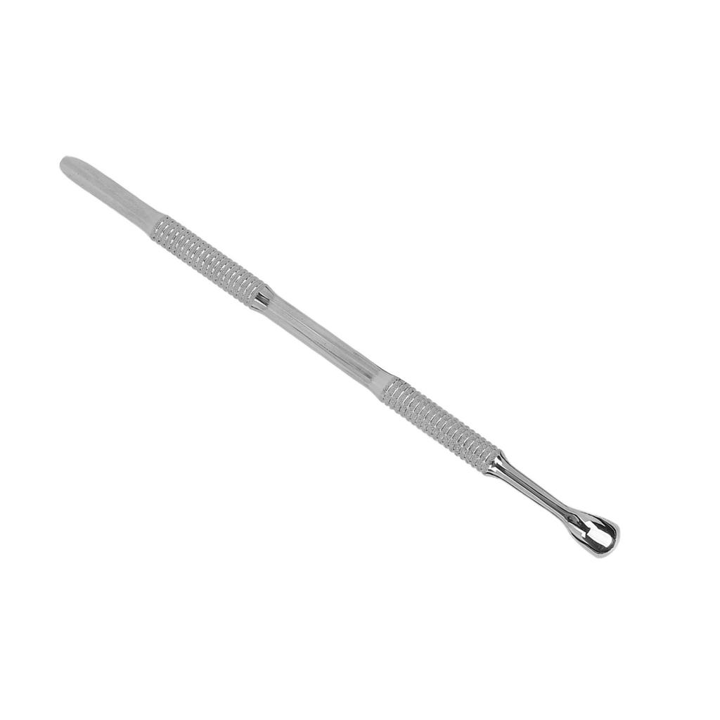 Cuticle Pusher Dual Sided Stainless Steel Slip Resistant Manicure Pedicure Cuticle Remover Tool