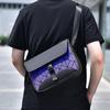 Neue Diamant-Messenger-Mode-Herrentasche kleine quadratische Tasche