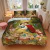 3pcs Prince Charming & Snow White Print Cover Set Ultra Soft, Breathable, and Comfortable Bedding with Stylish Design for Bedroom and Guest Room