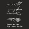 Long Lasting Fake Tattoo English Letter Hombre Art Fake Tattoo Juice Tattoo  Clavicle