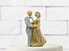 Cake Topper 50th Wedding Anniversary, 12 , 1 Piece
