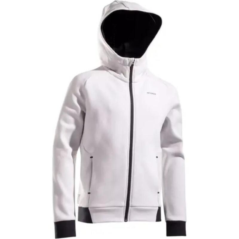 Decathlon Soft and Comfortable Hooded Jacket Slate Grey Children's Model