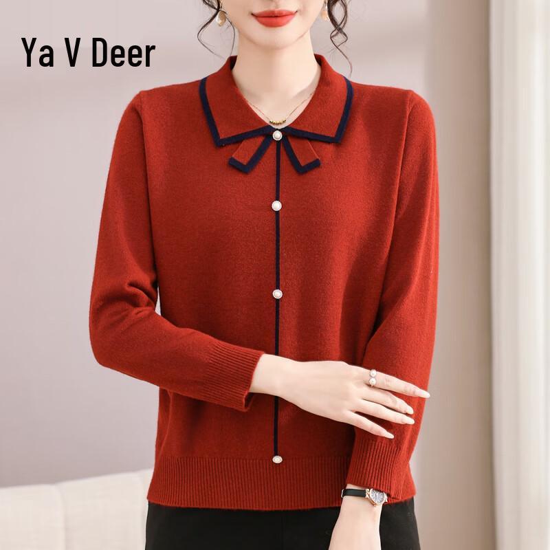 

Yalu Women s Autumn/Winter Knitted Pullover Sweater XL