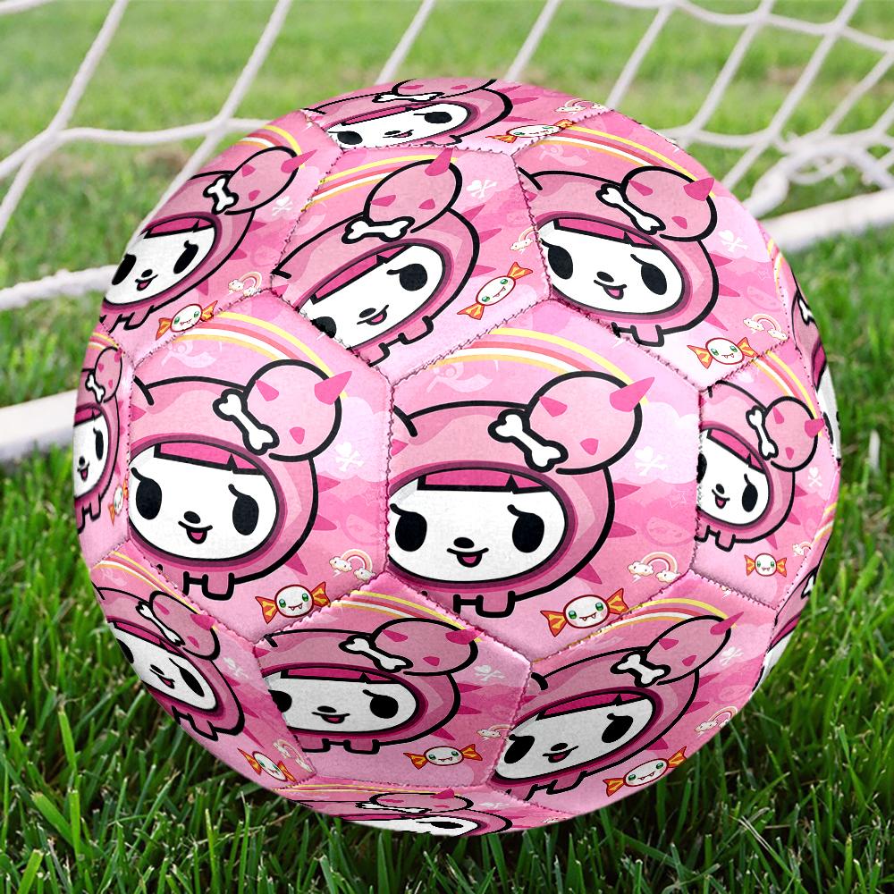 tokidoki Theme Size 5 Soccer Ball, Suitable for Both Indoor and Outdoor Matches, a Gift Suitable for Everyone.