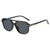 New European/American T-shaped Retro Pilot Double-Bridge High-End UV Protection Sunglasses