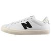 Nb 210 Fabric Synthetic Leather Shock Absorbing Durable Lightweight Breathable Low Top Skate Shoes Unisex Sneaker White Black AM210KWT