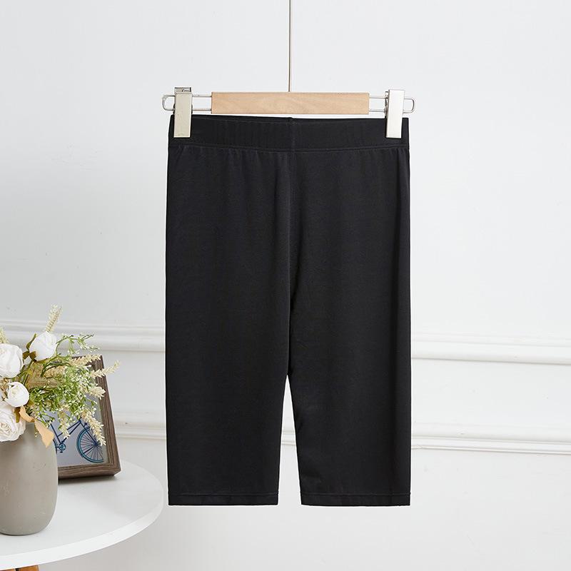 Haosangyuan Women's Black Mulberry Silk Sharkskin Cycling Shorts - Summer Lightweight 