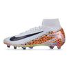 Nike Air Zoom Mercurial Superfly Elite 10 Ag-Pro Scarpe da Calcio Trendy Sportive Antiscivolo Resistenti Uomo Scarpe da Calcio Bianco Arancione HF9397-900