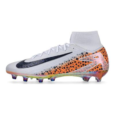 Nike Air Zoom Mercurial Superfly Elite 10 Ag-Pro Modne Sportowe Antypoślizgowe Trwałe Buty Piłkarskie Męskie Buty Piłkarskie Biało-Pomarańczowe HF9397-900