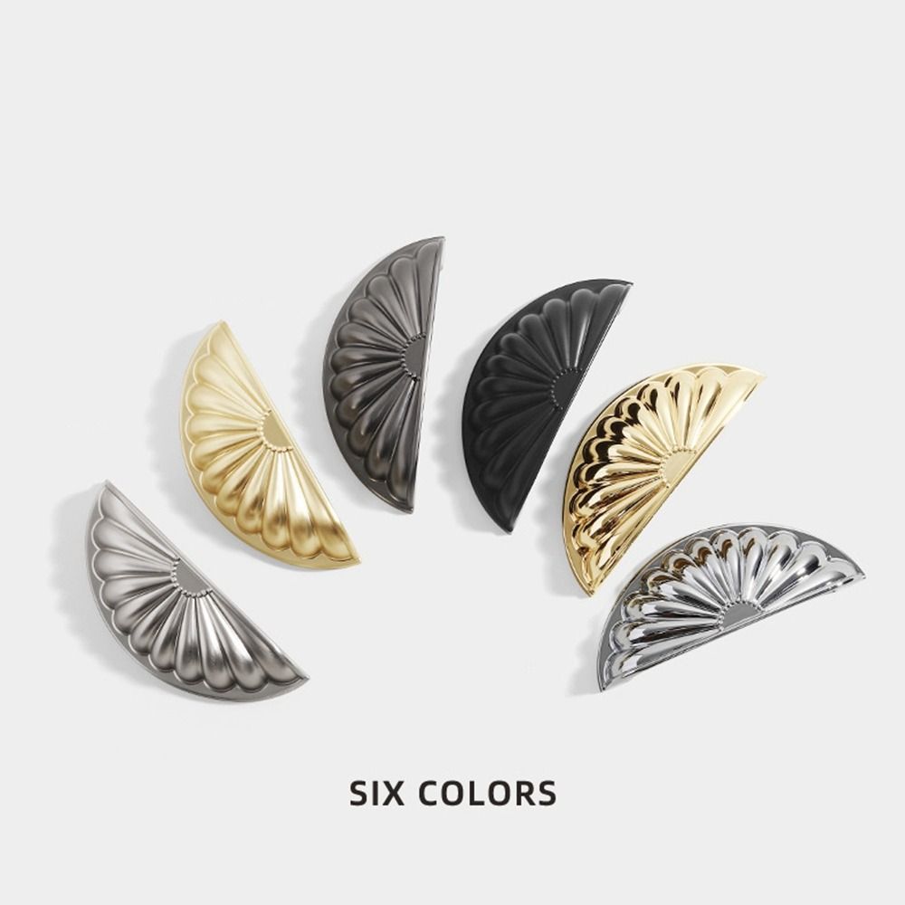 Zinc Alloy Shell Cabinet Handle Multifunctional Furniture Furniture Knobs Hardware Shell Style Drawer Pull Handles Cabinet