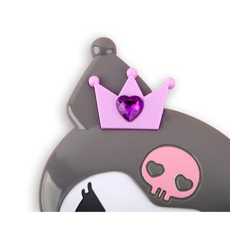 Kokoa - Sanrio Kuromi Face Mirror & Comb Set