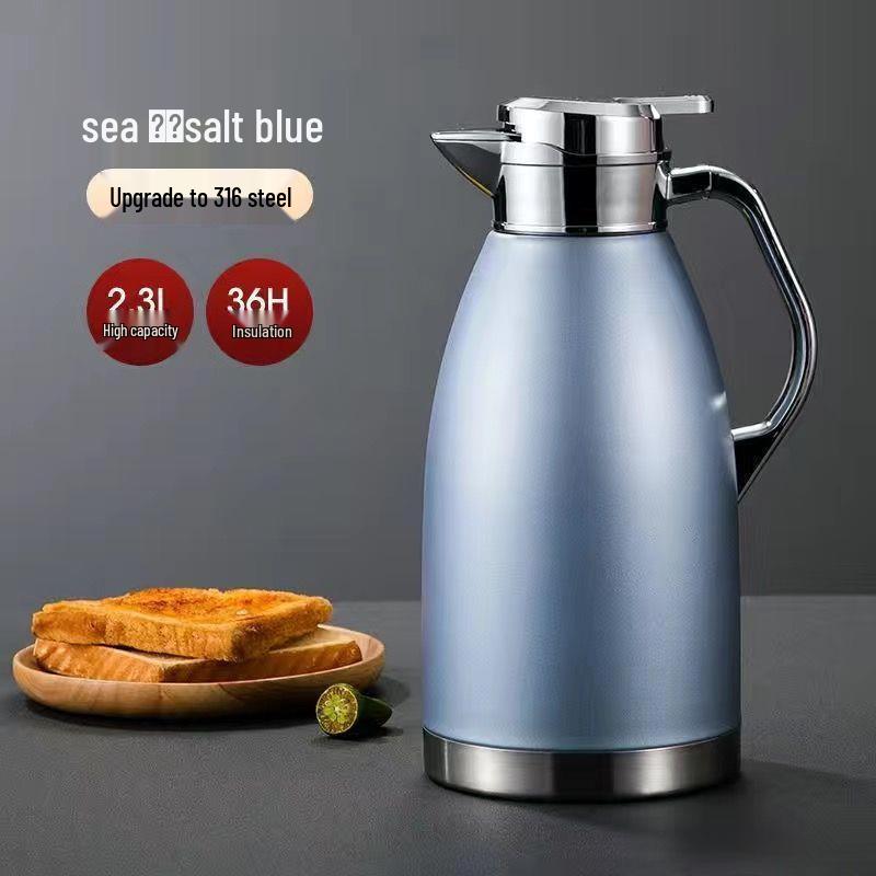 316 Stainless Steel Insulated Kettle for Home and Commercial Use