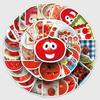 50 Tomato Graffiti Stickers - Fresh Cute Veggie Designs for Creative Phone Case DIY