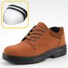 Oulylan Retro Brown Labor Shoes for Working Steel Toe Anti Smashing Safety Boots Puncture-proof Non Slip Welding Footwear