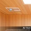 Cedar Wood Ventilation Grille for Sauna and   Room Ventilation, Made of High Quality Cedar Wood, No Odor, Non-Toxic,