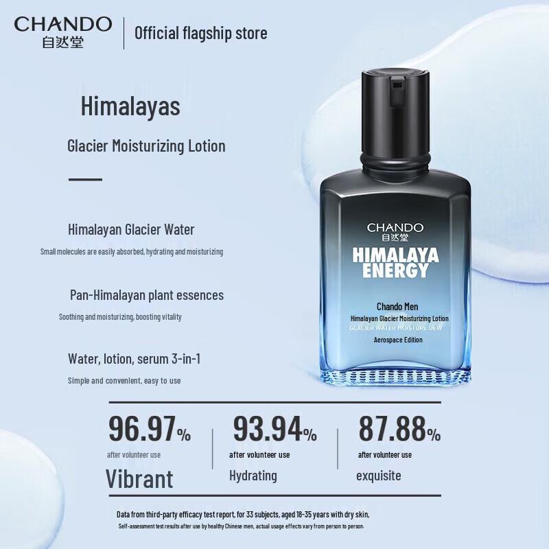 CHANDO Herren Himalaya Gletscher Feuchtigkeitsspendendes Geschenkset (2 Stück)