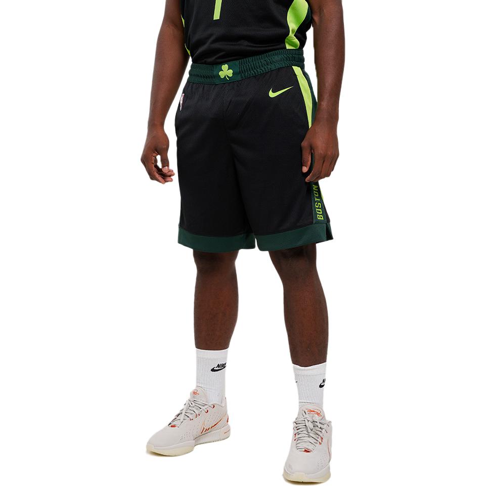 Nike Letter Stripe Mid Waist Casual Shorts Men Shorts Green FQ4399-010