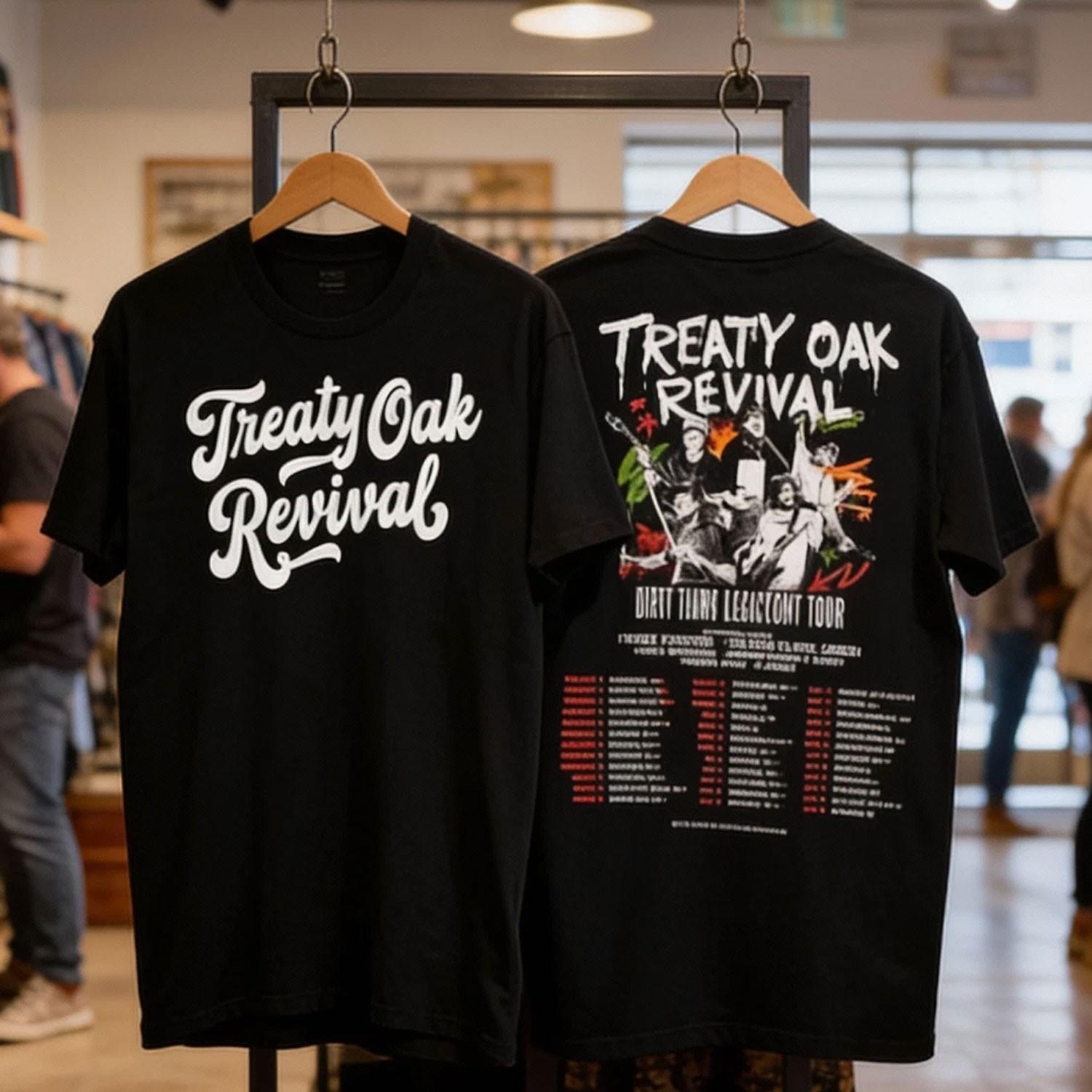 Treaty Oak Revival Tour 2026 Concert Unisex T-Shirt S