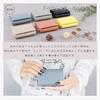 [imeetu] Mini Tri-fold Wallet, Small Travel Wallet for Men and Women, Genuine Leather with Coin Purse, Lightweight, Compact, and Easy to Use (Black)