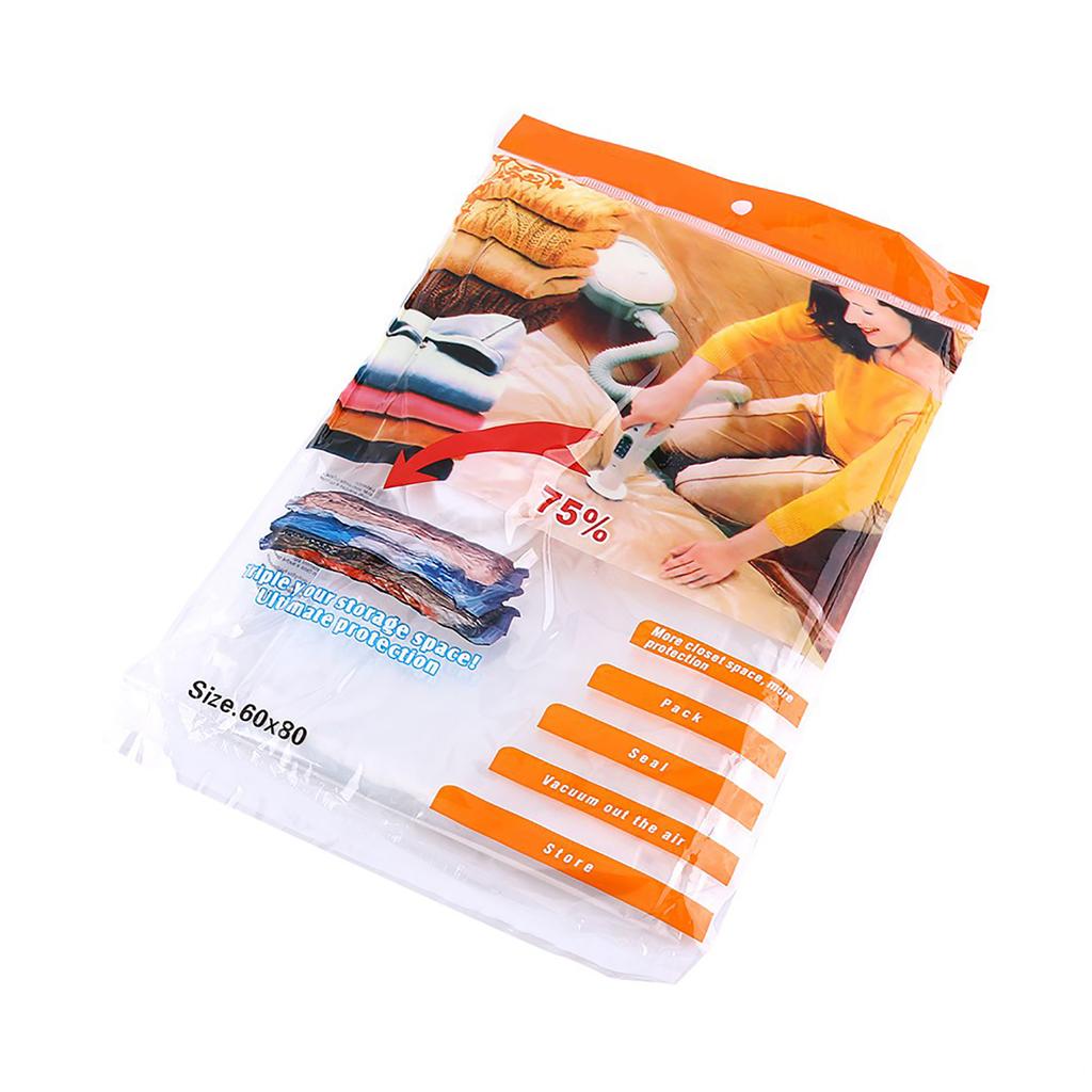 Pratical Large Vacuum Compressed Storage Bags Organizer Household Space Saver(60 X 80cm)