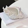 Creative Conch Ceramic Tray Light Luxury Home Decor Trays Decorative Entrance Jewelry Storage Tray High End Organizer Box