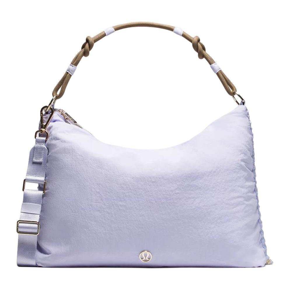 

Lululemon Convertible Series 16L Wrinkle Design Nylon Shoulder Crossbody Tote Bag Large Women bags Purple LW9FTLS-072172 Purple