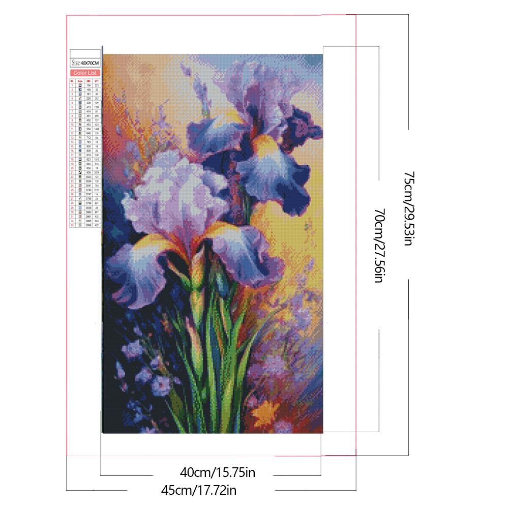 5D DIY Full Square Drill Partial AB Drill Diamond Painting Landscape Kit Decor