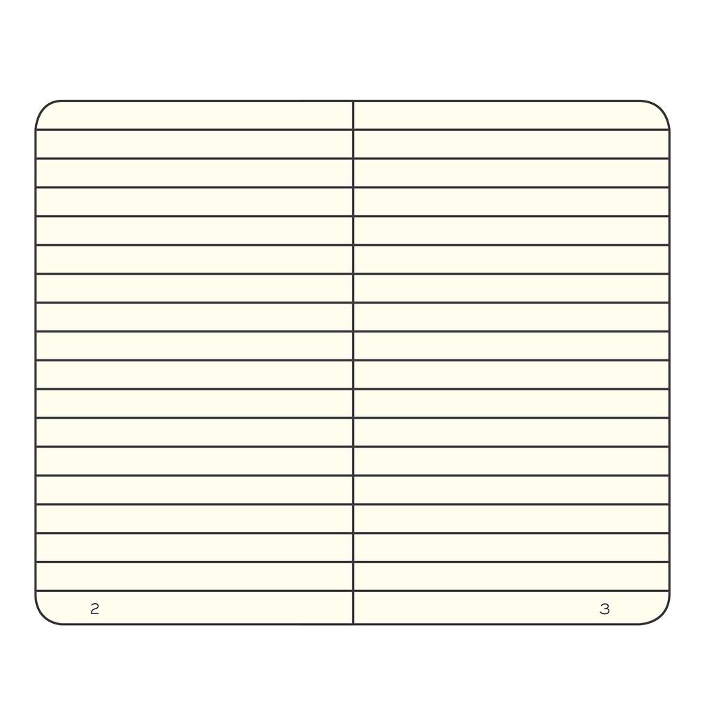 Leuchtturm Notebook, A6, Horizontal Ruled, Gold, 355511, Officially Imported
