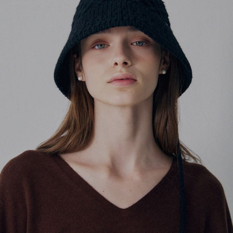Marchen Miu Wool Bonnet Hat_4colot