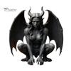 Resin Ornaments for Home Decor Gargoyle Statue, Medieval Gothic Sculpture, Artistic Horror Small Sculptures Windowsill Decorative Craft Office Living