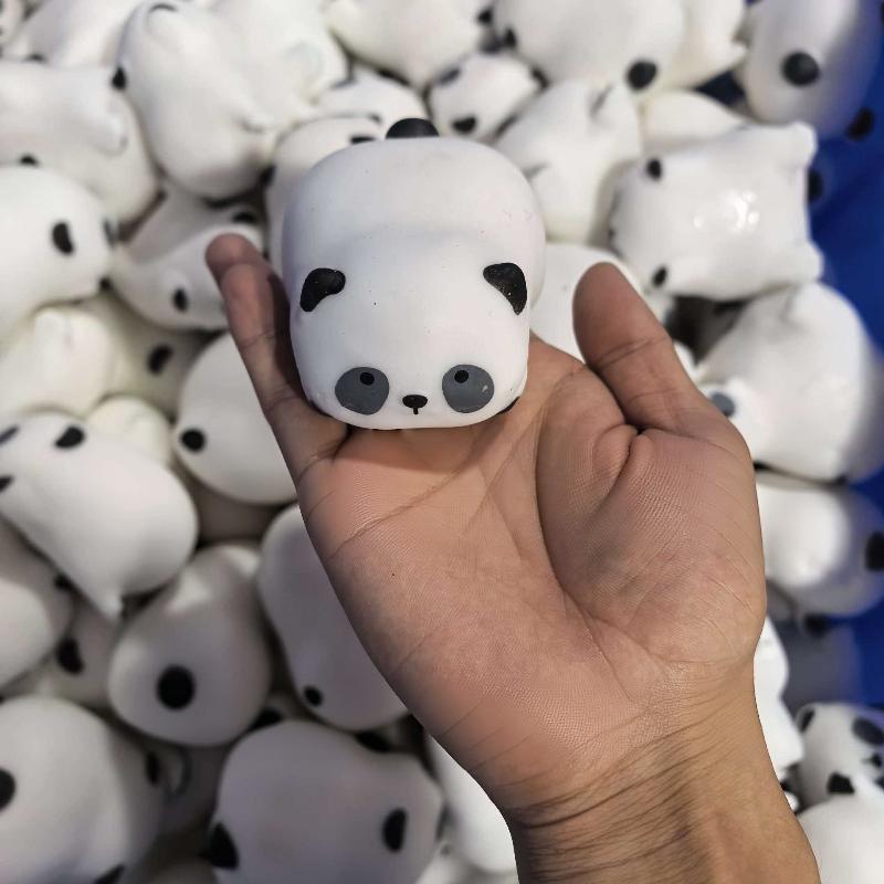 Handmade DIY Piggy Block Squeezing Toy Crispy Sound Soft Stress Relief Ball for Kids Party Favors Gifts
