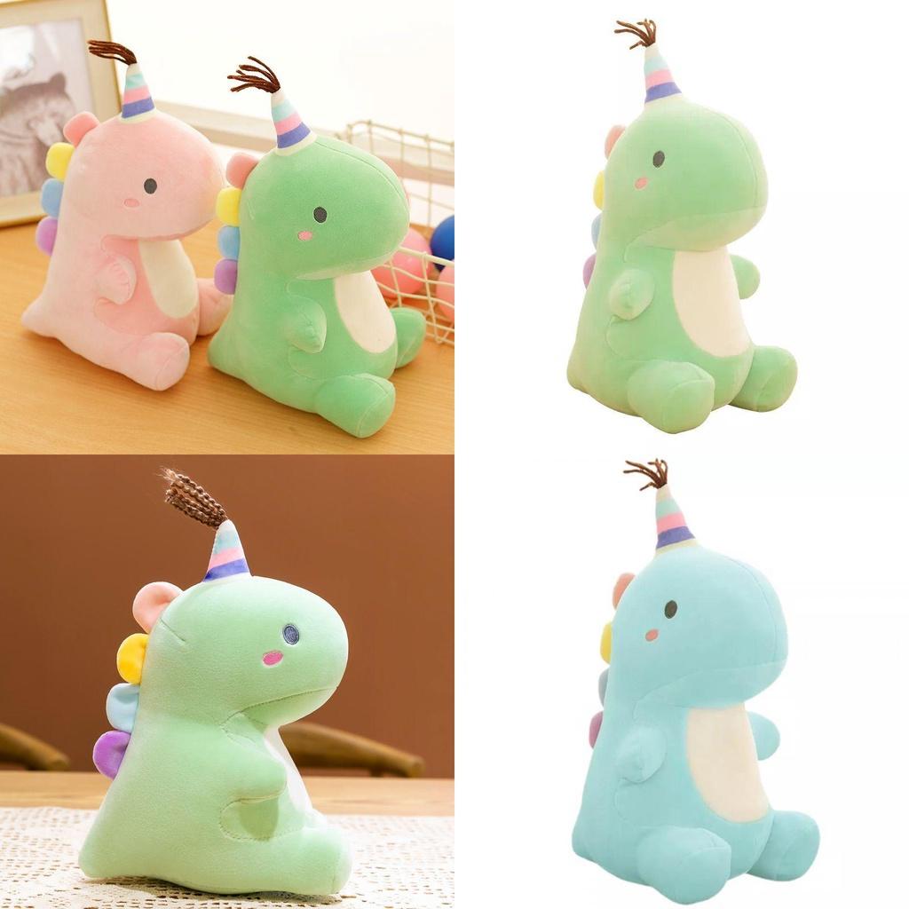 Adorable Cute Dinosaur Plush Toy Soft Pillow Ideal Stuffed Animal For Kids Fun