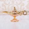 1 Pcs Metal Trumpet Ancient Magic Lamp European Retro Crafts Decoration Creative Ornaments Props Wishing Light Model Gift