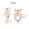 Baby Rattles Soft Cartoon Cute Plush Animal Toys Child Educational Handbells