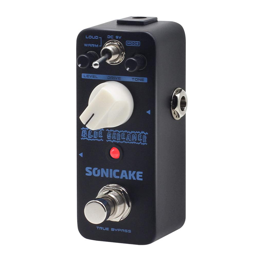 Sonicake Blue Screamer Blues Analog Overdrive Guitar Effect (Dumble Pedal)