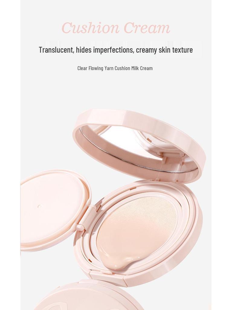 NOVO Translucent Gauze Cushion Foundation for Women - Concealing, Oil Control, Waterproof, Sweatproof, Long-lasting BB Cream.