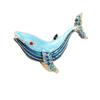 1Piece Cute Enamel Animal Whale Brooches For Women Coat Party Jewelry Accessries Gifts