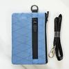 Lässiger Herren- und Damen-Mode-U-Bahn-Bus-Ausweishalter Outdoor-Sport-Schlüssel-Kleingeldfach Reißverschluss-Geldbörse Tragbare Tasche mit Lanyard