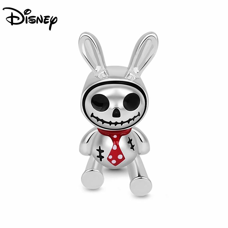 925 Silver Disney Mickey Zootopia Boutique Charm Pendant Fit For Necklace Original Bracelet DIY Fine Festival Women's Party Gift