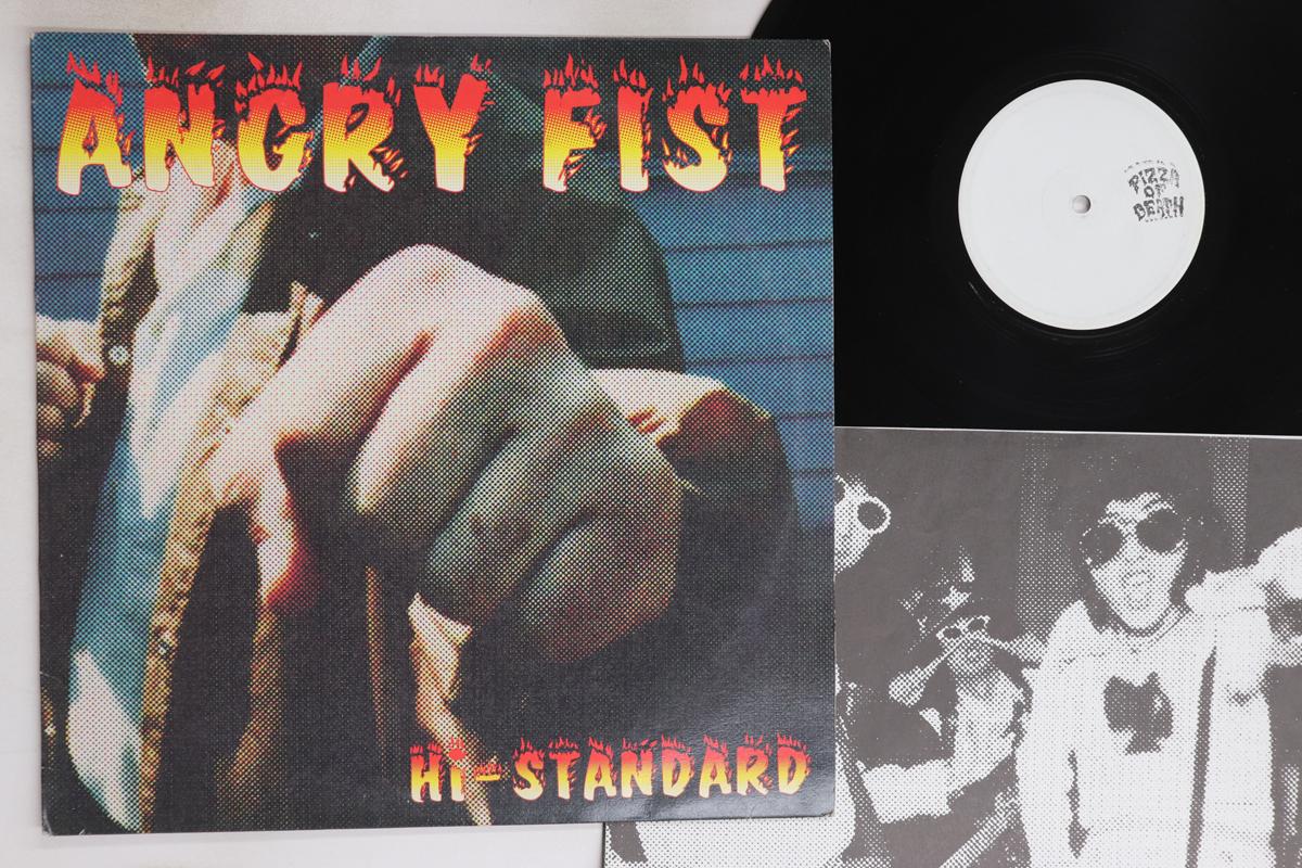 

LP Record HI-STANDARD - Angry Fist POD009 PIZZA OF DEATH 1997 Japan Japanese Pop/Rock Used