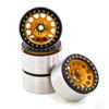 Aluminum Alloy Wheel   Beadlock   Wheel  s Hub 4pcs 2.2inch 65*36mm Replacement for  4  6   Scx10 Rr10 Wraith   1Celsius8 1Cel