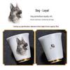 Chaxun Chinese Zodiac Dog Jade Porcelain Tea Cup