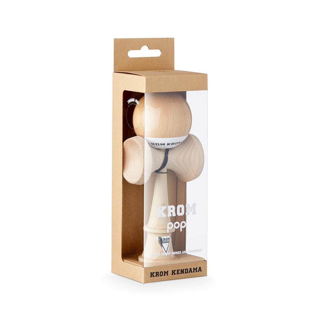 Kendama KROM POP Chrome Pop LOL Sticky Clear (Naked)