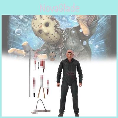 Fredagen den 13:e Jason Roy Bränn Pvc Actionfigur Med Rörliga Leder För Skräcksamlare