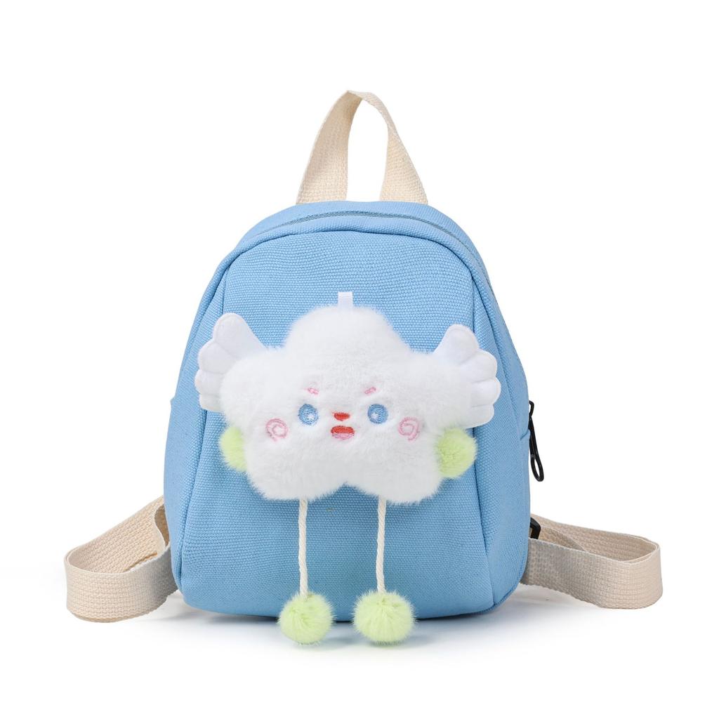 Kompakter Rucksack im Schülerstil für Mädchen, Kinder, kleine Tasche