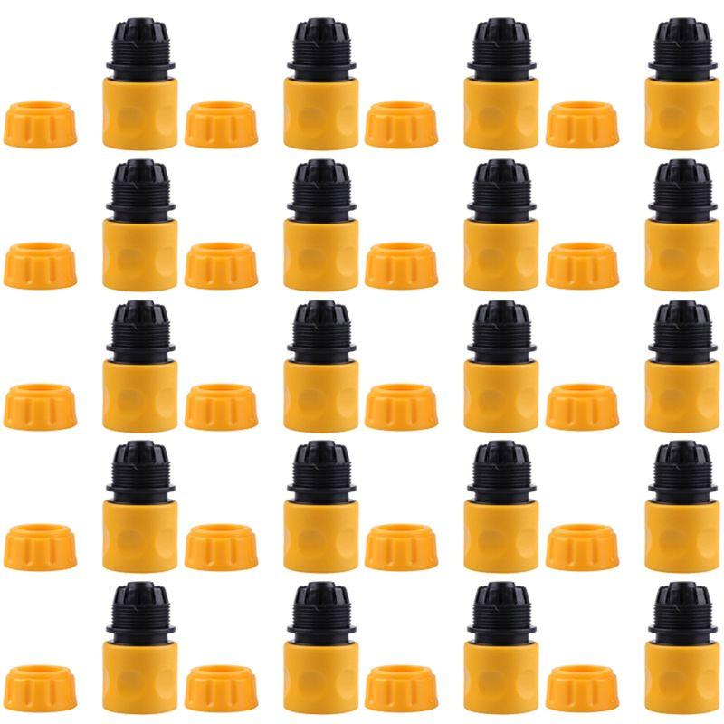

A84E-Plastic 1/2 Quick Connector Water Connector Car Wash Water 4-Point Hose