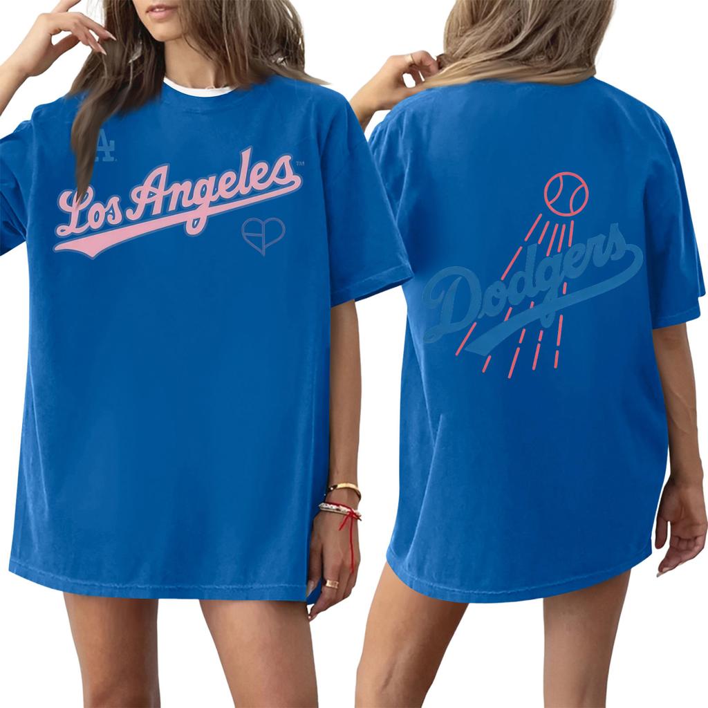 Women's Round Neck Printed Short-sleeved T-shirt Top