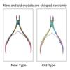 Stainless Steel Cuticle Nipper Coloful Nail&Toenail Dead Skin Cutter Nail Art Pedicure Tool