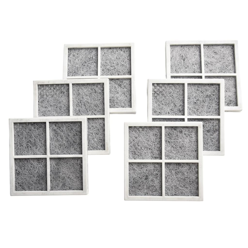 ADQ73214402 Filter As Shown Activated Carbon Filter Non-woven Fabric Pack Of 6 Filters Prevent Unpleasant Smell