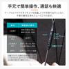 LEPLUS Earphones (with volume controlmicrophone) [Extreme Sound Range SATIN] Wired Type-C In-Ear 1.2m Gunmetal LN-TCEP03GM-SK